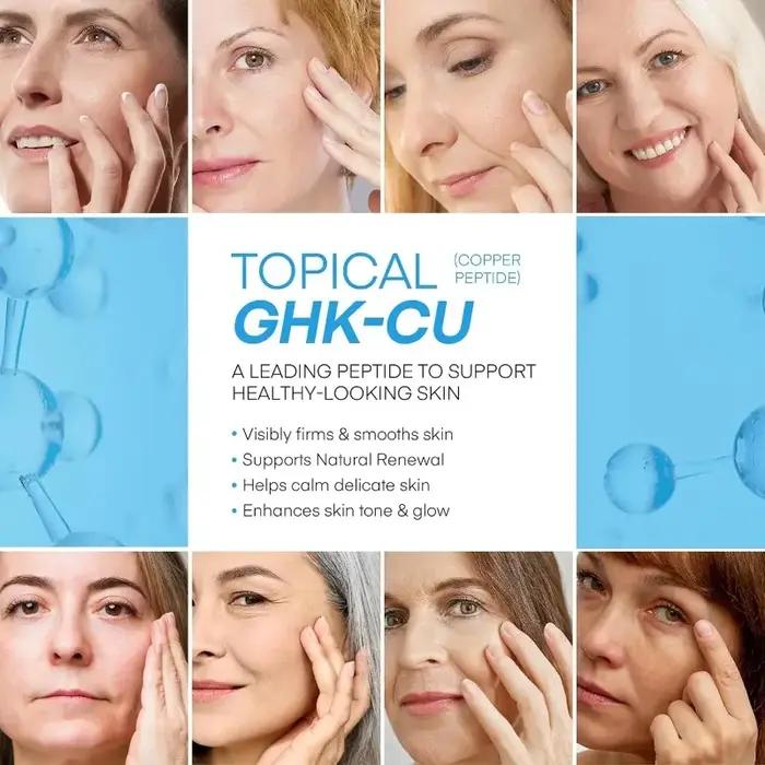 Baume Hydratant Bleu 2026 avec Peptides de Cuivre GHK-Cu et Suif de Bœuf : Soin au Miel de Manuka po