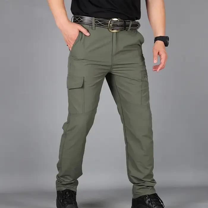 Pantalon cargo d'été pour hommes, taille asiatique, pantalon militaire tactique, jogging, trekking,
