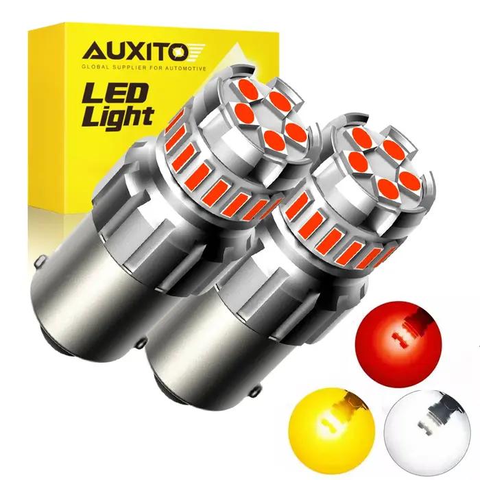 AUXITO 2X P21W BA15S LED 1156 7506 BAY15D 1157 P21/5W ampoule LED lumières de voiture Super lumineuses feux de freinage