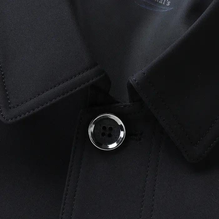 Veste à col rabattu boutonnée pour homme, vêtement d'extérieur décontracté pour homme