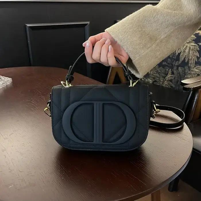 Sac à langer de luxe unique et élégant pour femmes, grande capacité, sac à bandoulière en cuir vinta