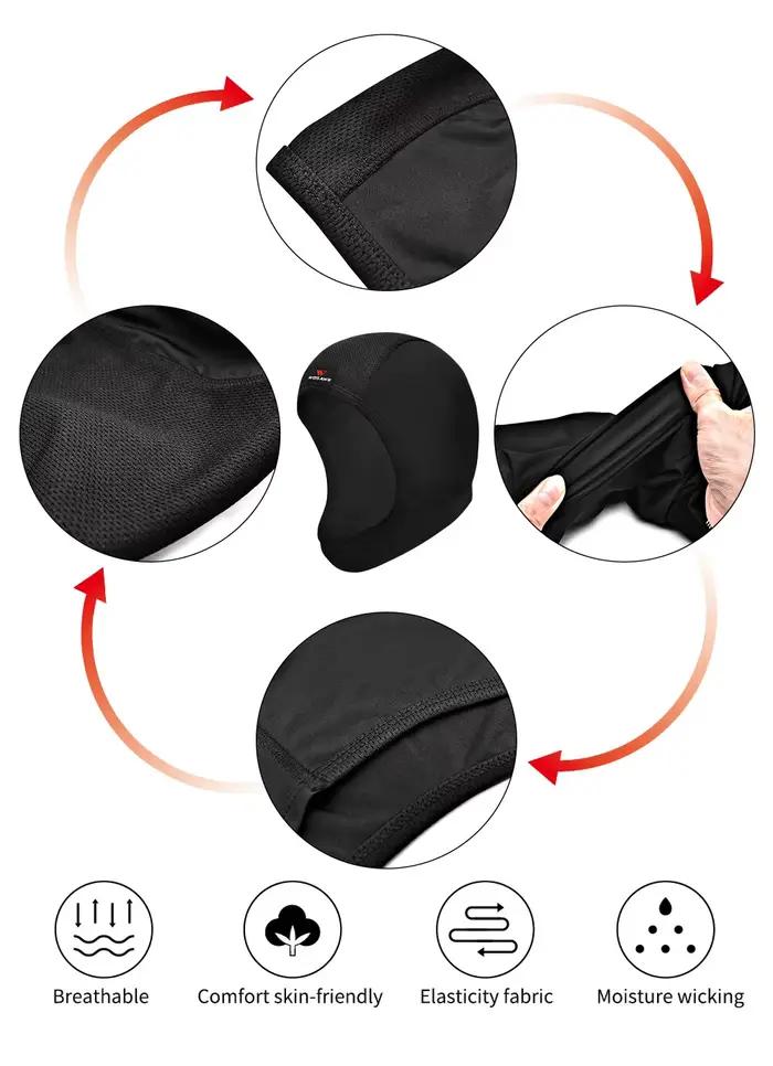 WOSAWE unisexe moto cagoule vélo menton couverture séchage rapide respirant cyclisme Motocross casqu