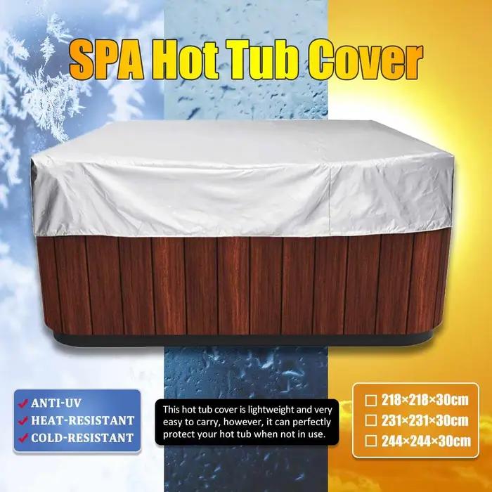 Juste anti-poussière universelle pour bain à remous, protection contre la neige, la pluie et les UV,