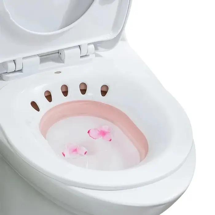 Toilette pliante pour femme enceinte, livres de siège, baignoire de trempage, bain à remous Hem15/20