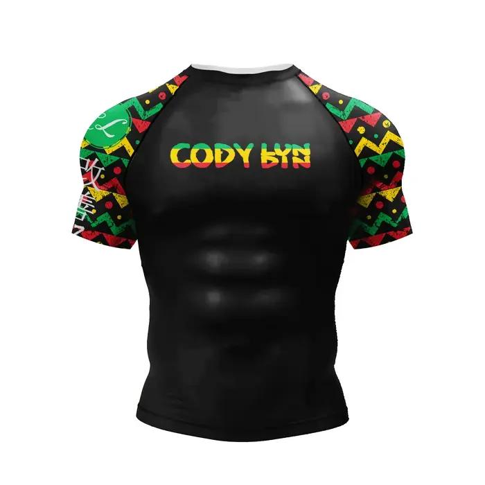 T-shirt de sport pour homme à séchage rapide et respirant, imprimé en 3D, pour l'extérieur, le stree