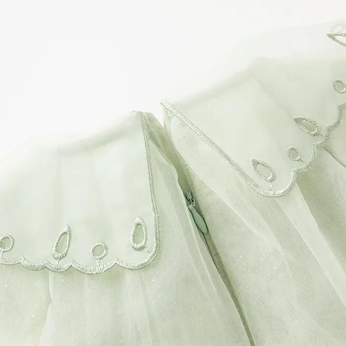 David Bella – robe de printemps pour bébé fille, tenue de princesse, à manches longues, avec porte-m