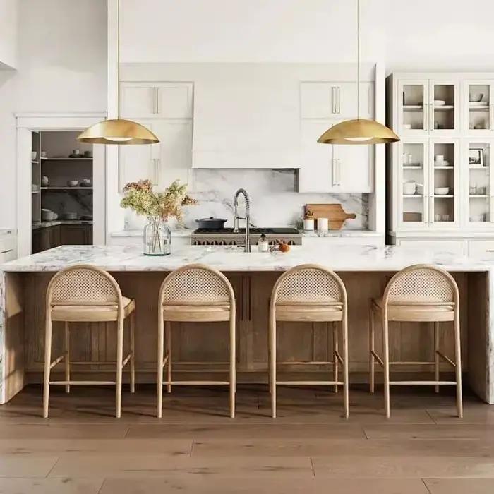 Tabouret de bar en rotin nordique avec dossier, chaise de bar de luxe pour la maison, chaises de sal