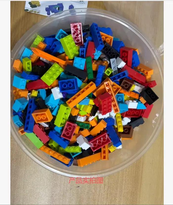 Bricolage blocs de construction créatifs grand ensemble ville blocs de construction classiques assem