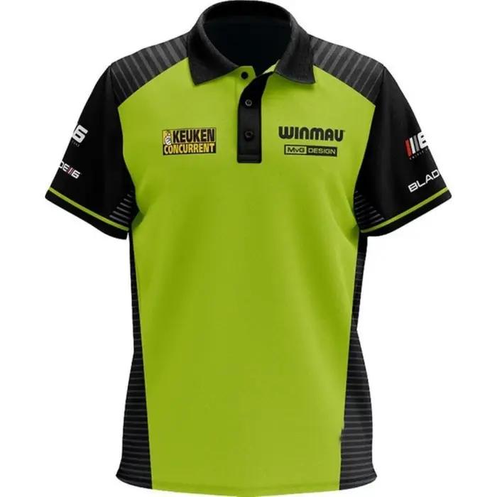 Winmau Michael van Gerwen Dartshirt Darts Enthusiast POLO shirt Sports Dry Quickly Men's T-Shirt Chi