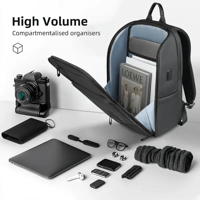 Sac à dos d'affaires Heroic Knight pour ordinateur portable de 15,6 pouces, grand sac à dos de voyag