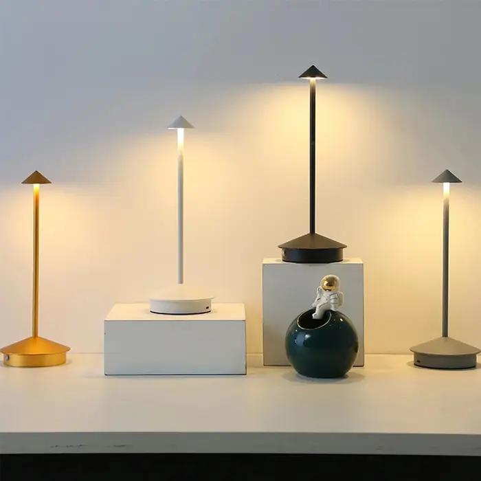 Lampe LED tactile aste de type C, lampe de table créative, adaptée à la salle à manger, à l'hôtel, a