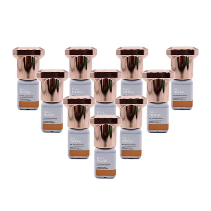 2/5/10 bouteilles nouvelle colle rose ciel pour Extension de cils séchage rapide corée faux cils col