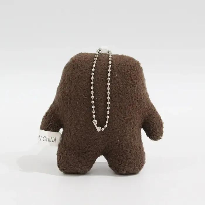 Kawaii mignon Domo Kun porte-clés en peluche Anime porte-clés charme pour sac clés cadeau Collection