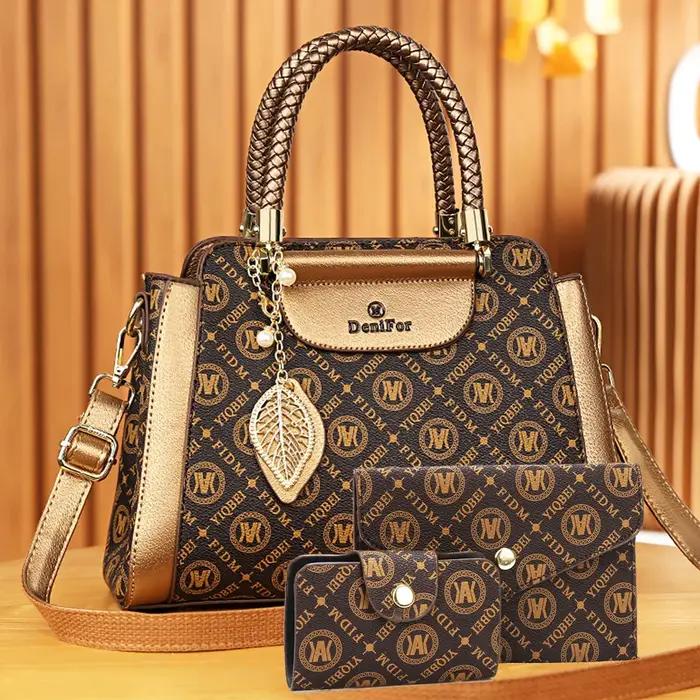 Sac à main de tempérament à la mode pour femmes, sac imprimé tendance européen et américain, bureau
