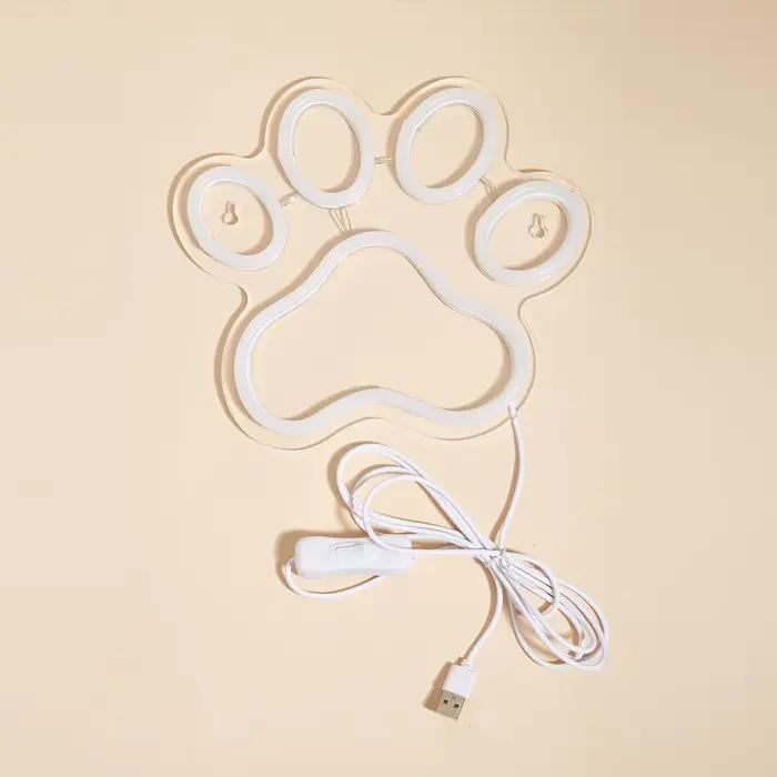 Chi-buy LED néon patte USB alimenté enseignes au néon veilleuse 3D mur Art & salle de jeu chambre sa
