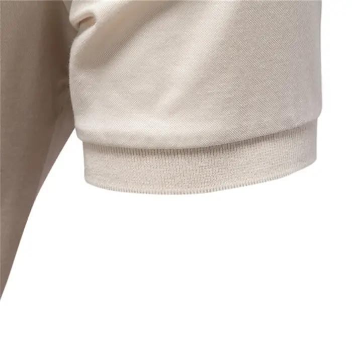 AIOPESON Polo Homme Respirant en Soie, Couleur Unie, Doux et Agréable pour la Peau, Style Décontract