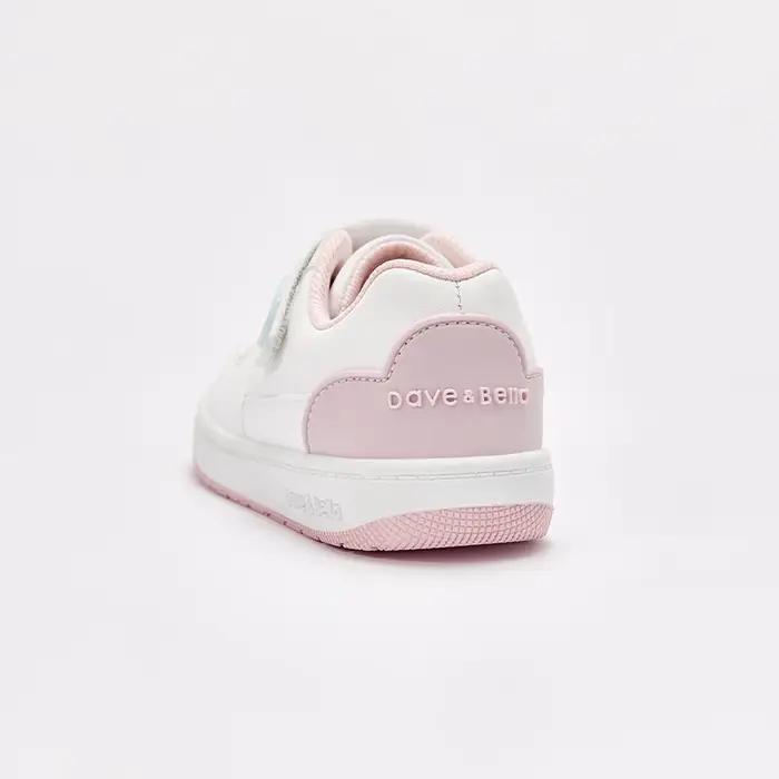 MACCids-Baskets Blanches Décontractées pour Enfant, Chaussures de dehors, Résistantes à l'Usure, pou
