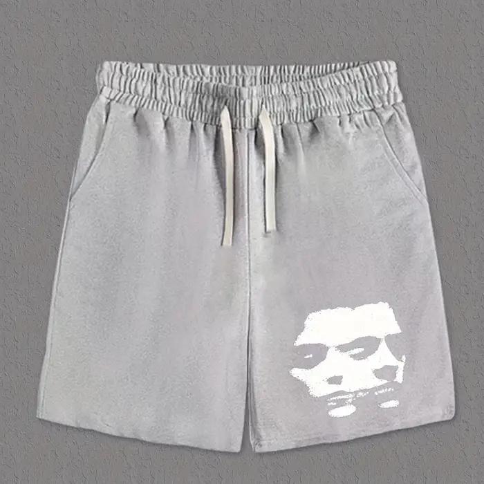 Shorts de sport décontractés pour hommes, nouvelle collection été, coupe ample, avec taille élastiqu
