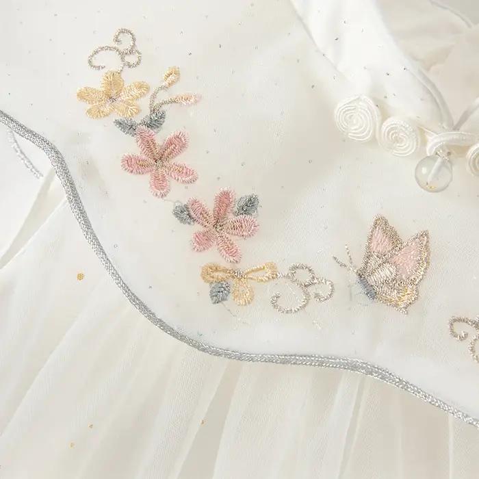 Robes de fête d'anniversaire pour filles Dave Bella, robes de princesse en maille élégantes pour l'é