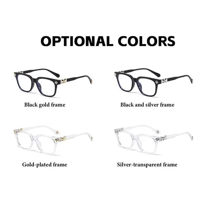Nouvelles Lunettes de Protection Anti-Lumière Bleue BEAU FIVE Rétro 2026, Monture Carrée, Tendance,