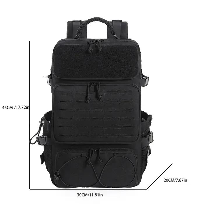 Sac polochon pour homme avec système modulaire de grande capacité, design multi-compartiments avec e