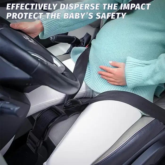 Ceinture de sécurité pour femmes enceintes protecteur de ventre kit d'ajustement et d'extension accessoire automobile sécurité bébé non né confort grossesse