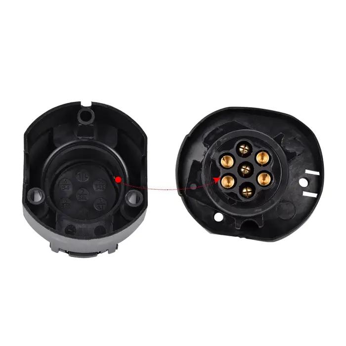 Kit électrique 7 noyaux 2M Kit de câbles de remorque jeu de douilles de remorque e-kit harnais croch