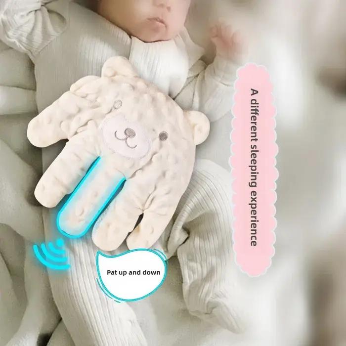 Coussin apaisant pour bébé, aide au sommeil pour nourrissons, paumes apaisantes, aide au sommeil pou