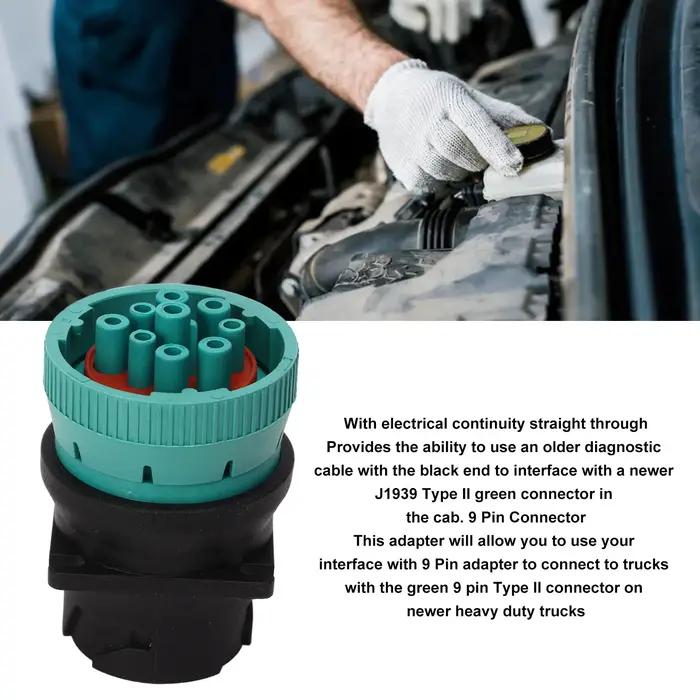 Adaptateur J1939 II, connecteur de Port de Diagnostic de camion à 9 broches de remplacement pour Pac