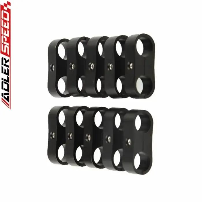 10 pièces universel 3AN 6AN 8AN 10AN 12AN 14AN billette huile carburant eau tuyau Tube séparateur sé