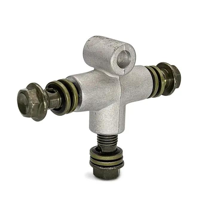Connecteur de raccord de tuyau de frein hydraulique, adaptateur en T à 3 voies pour ATV Kart M10 X 1