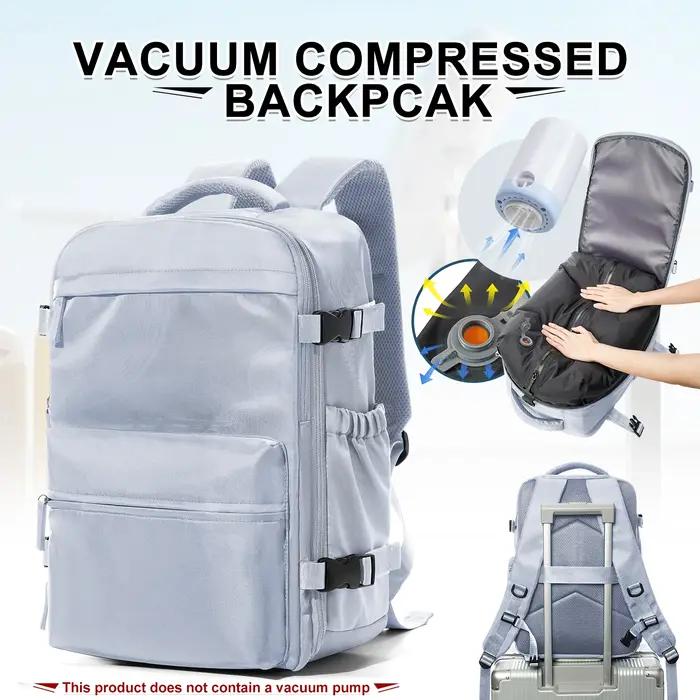 Sac à dos d'université de mode pour hommes, sac à dos de Compression sous vide, sac à dos pour ordin