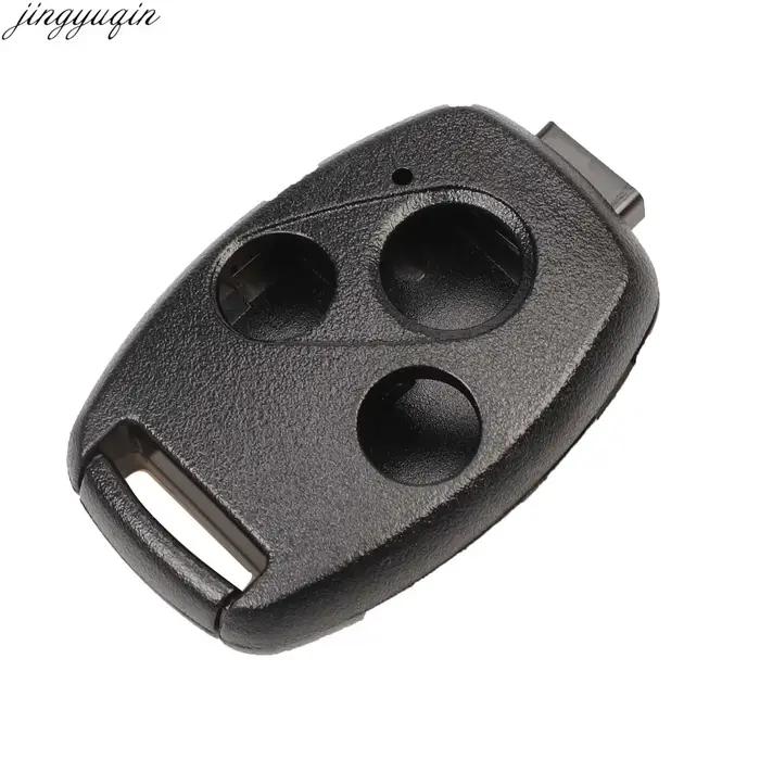 Jingyuqin coque de clé de voiture à distance pour Honda Accord Civic CRV pilote Insight 2/3/4 bouton