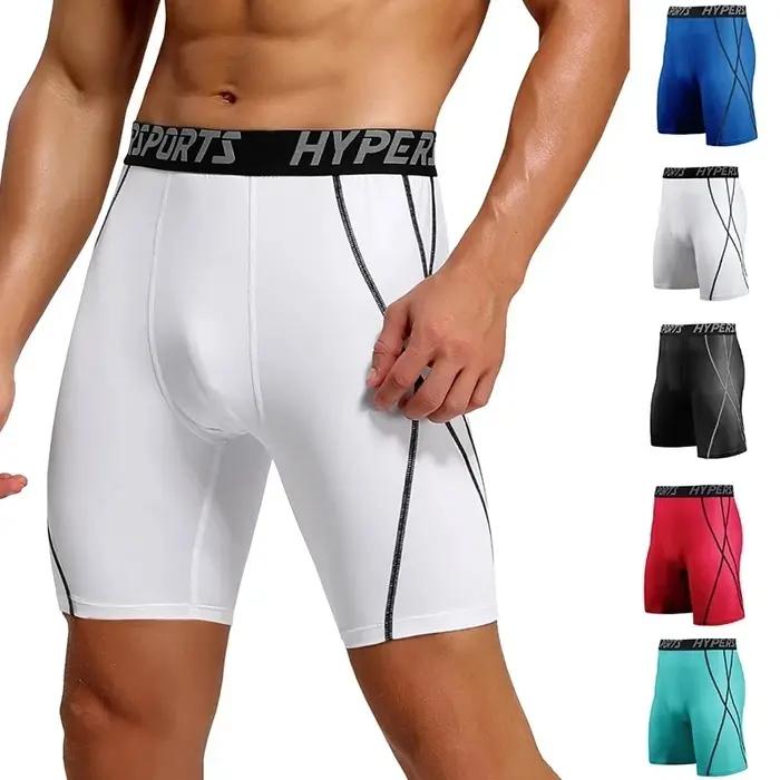 2025 Shorts de Compression hommes vêtements de Sport d'été collants d'entraînement Leggings de Fitne