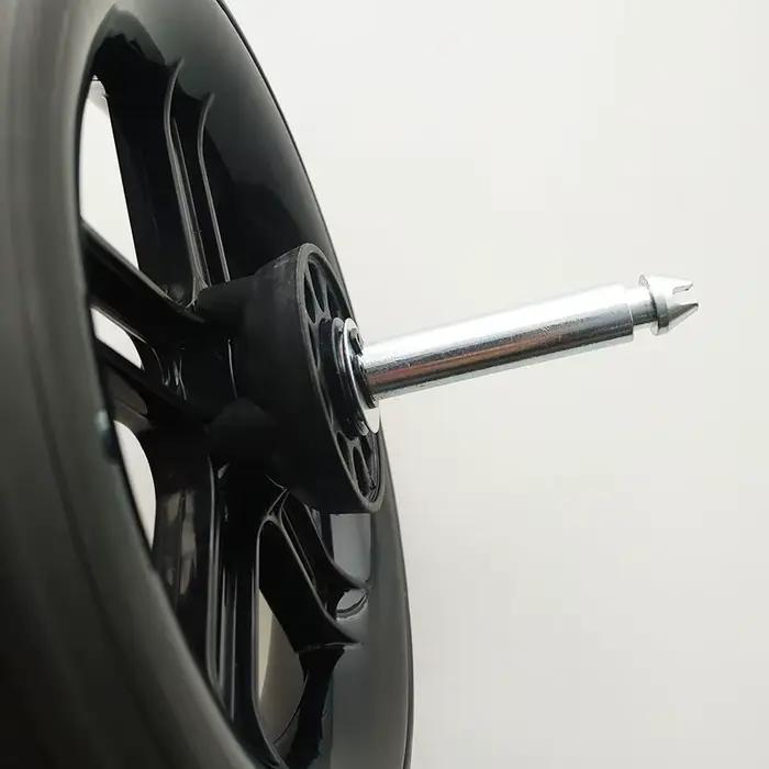 Bumosquito-Roue de Remplacement pour Poussette Cybex Melio 2/3, en Carbone, Avant ou Arrière, avec A