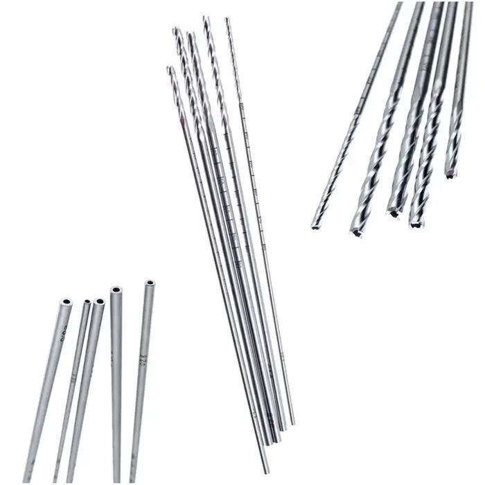 Forets cannulés orthopédiques, Instruments orthopédiques vétérinaires creux
