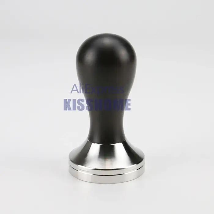 Doseur à café 41mm 49mm 51mm 53mm 57.5mm 58.35mm, manche en bois, acier inoxydable, Delonghi Brevill