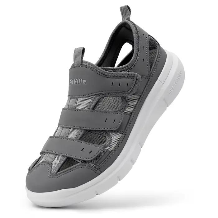 Sandales élargies pour hommes