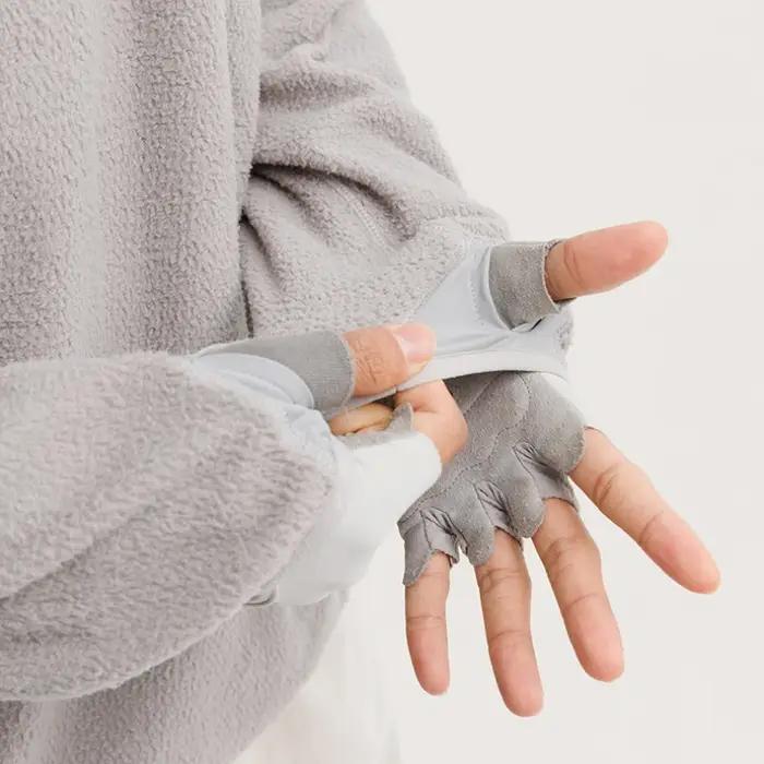 Chemise unisexe légère à capuche en velours nuage à séchage rapide pour les sports de plein air : ca