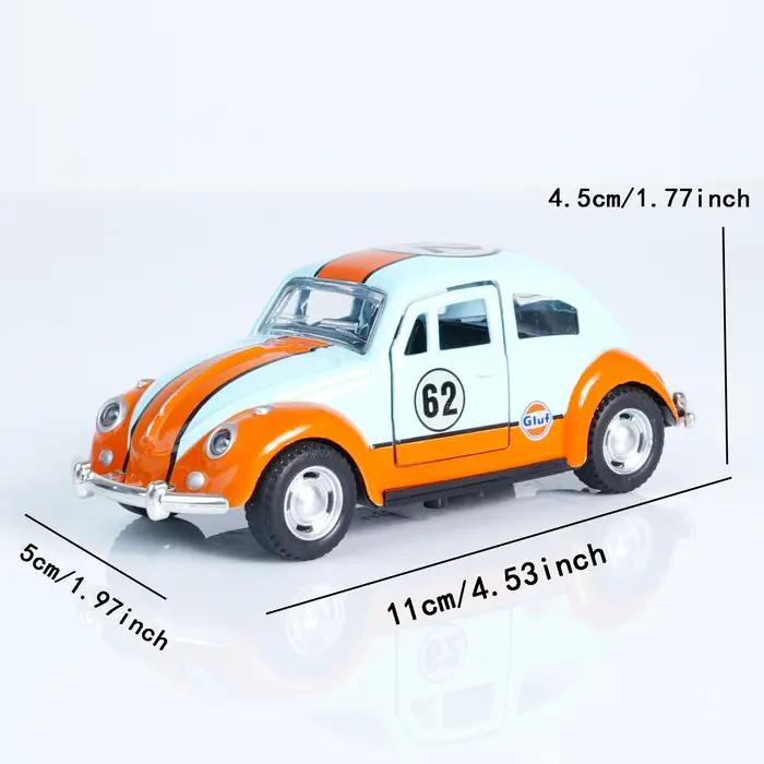 Nouvelle voiture miniature rétro Beetle en alliage moulé sous pression, modèle classique, à rétrofri