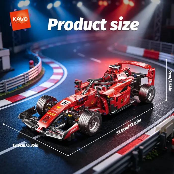 Kits de construction de voitures de course ToylinX RC blocs de construction voiture cool à assembler pour les enfants et les adultes occasions spéciales