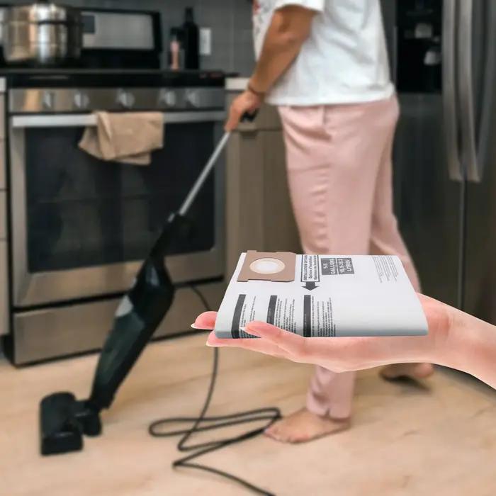 Sacs à poussière de rechange pour aspirateur Shop-Vac Ridgid, 5 pièces, support, sec, 5-8 gallons, 9