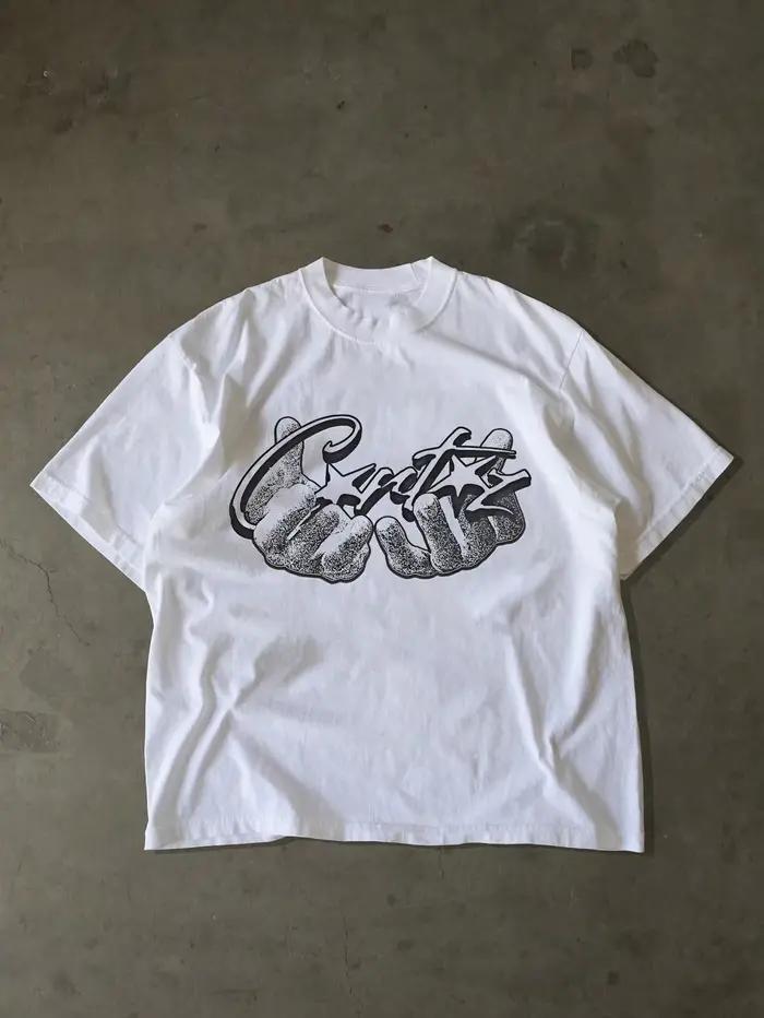 CLOOCL mode texte graphiques imprimés Premium coton T-Shirts hommes été à manches courtes T-Shirts d