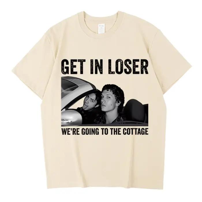 Heated Rivalry T-shirt unisexe en coton de haute qualité avec graphiques Rozanov Hollander pour homm