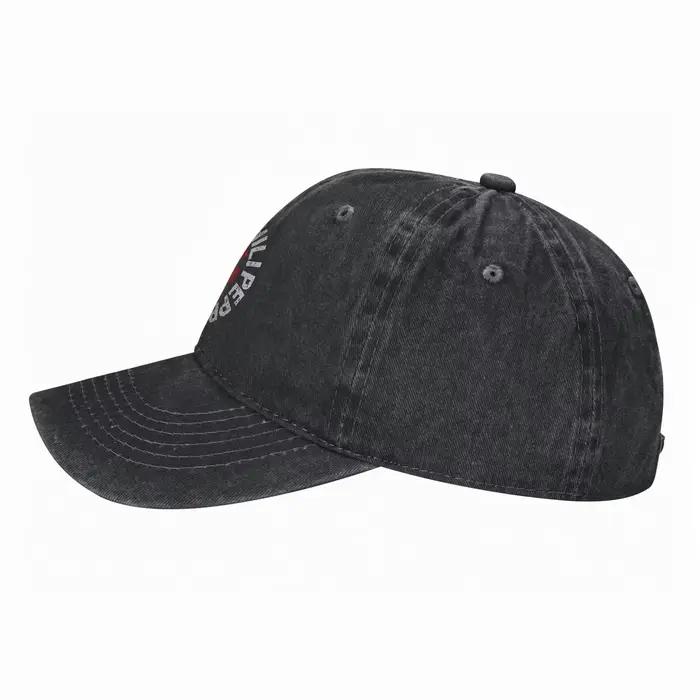 Casquette de baseball imprimée Red Hot Chili, casquette snapback en denim de coton délavé vintage, c