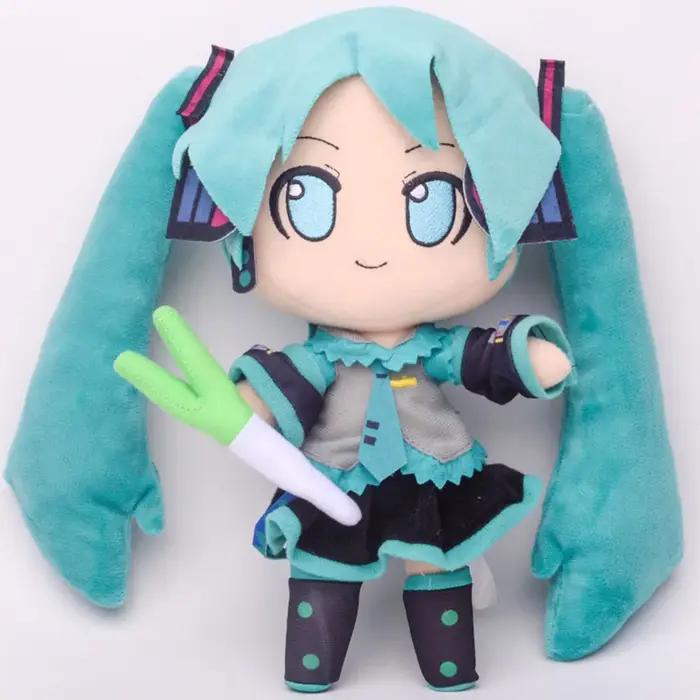 Dessin animé 20 cm Hatsune Miku peluche poupée jouet Anime sakura Miku neige Miku personnage Kawaii