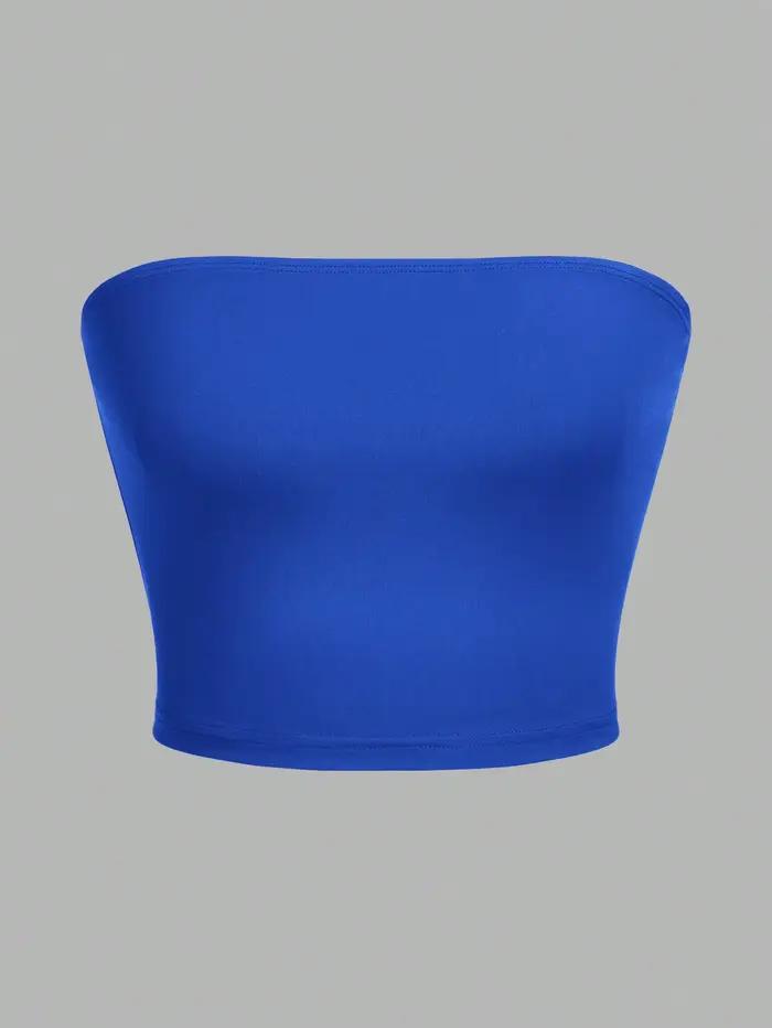 Gilet sans bretelles pour femmes, haut court sans manches, bouche plate, nombril enveloppé sur la po