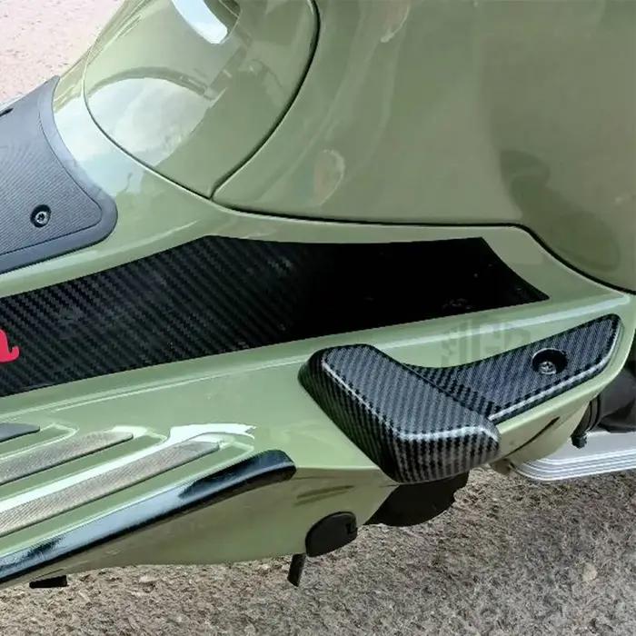 Coussinet de pied de passager arrière en plastique pour moto, repose-pédales, housse pour VESPA SRPI