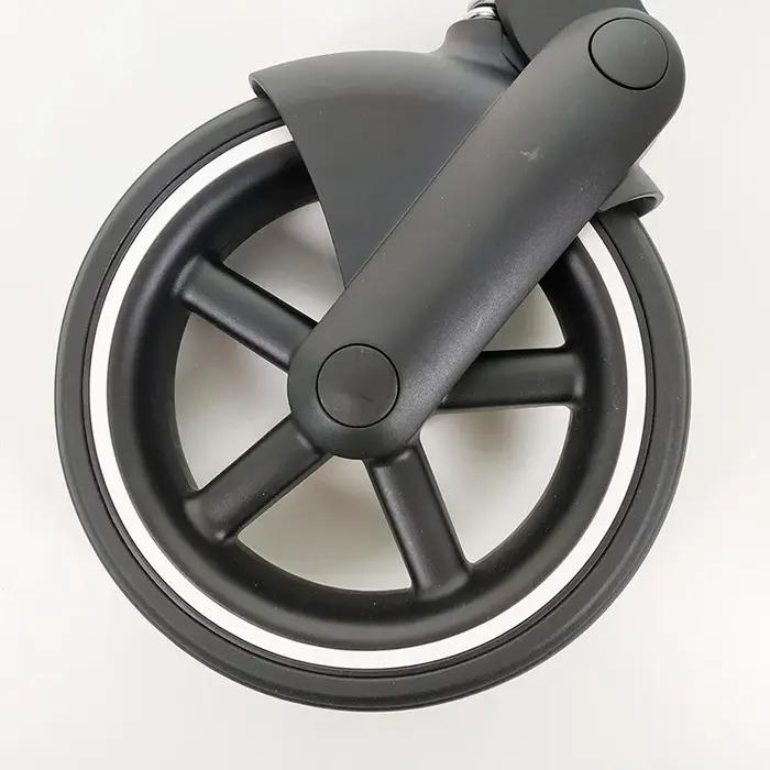 Roue avant de poussette pour landau Cybex Gazelle S, avec cadre de roue, roulement, axe de pneu, acc