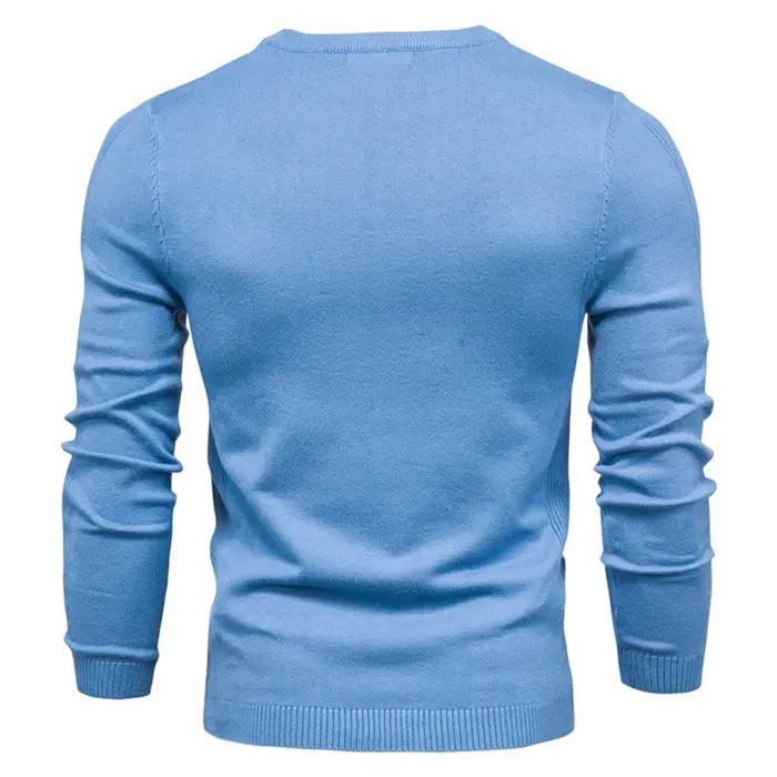 2021 Nouvel hiver pull epais pull homme col rond pull manche longue homme pull chaud homme vetement